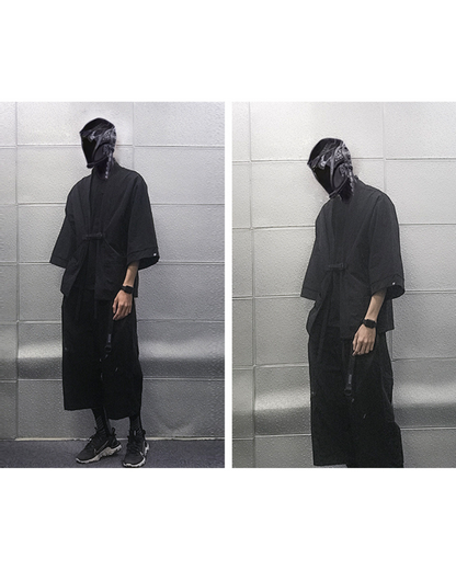 Cyberpunk Ninja Techwear Kimono Jacket