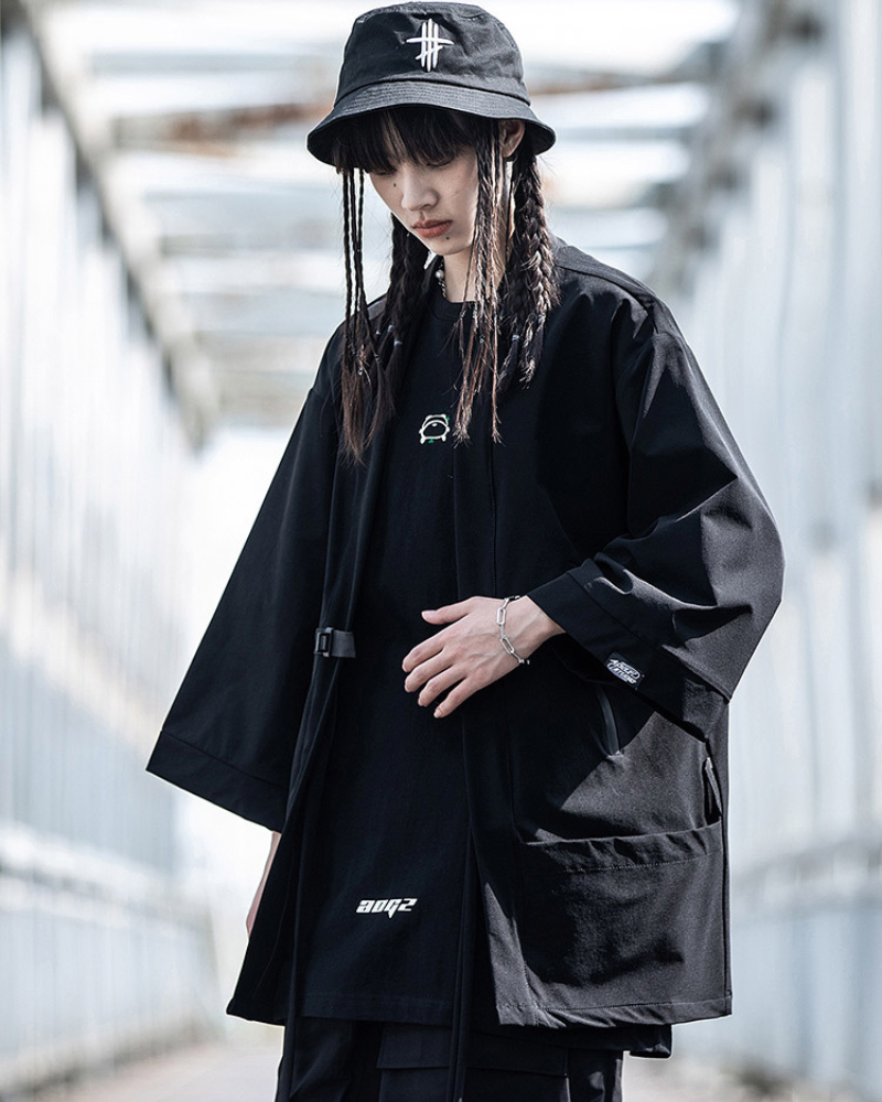 Cyberpunk Ninja Techwear Kimono Jacket