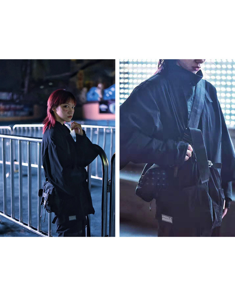 Cyberpunk Ninja Techwear Kimono Jacket