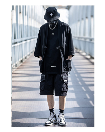 Cyberpunk Ninja Techwear Kimono Jacket