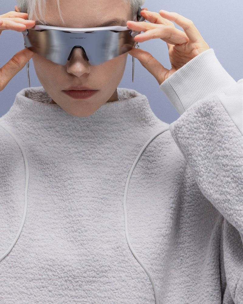 XIPHEVIL Cyberpunk Outfits High-Street Oversized Pullover Sweatshirt