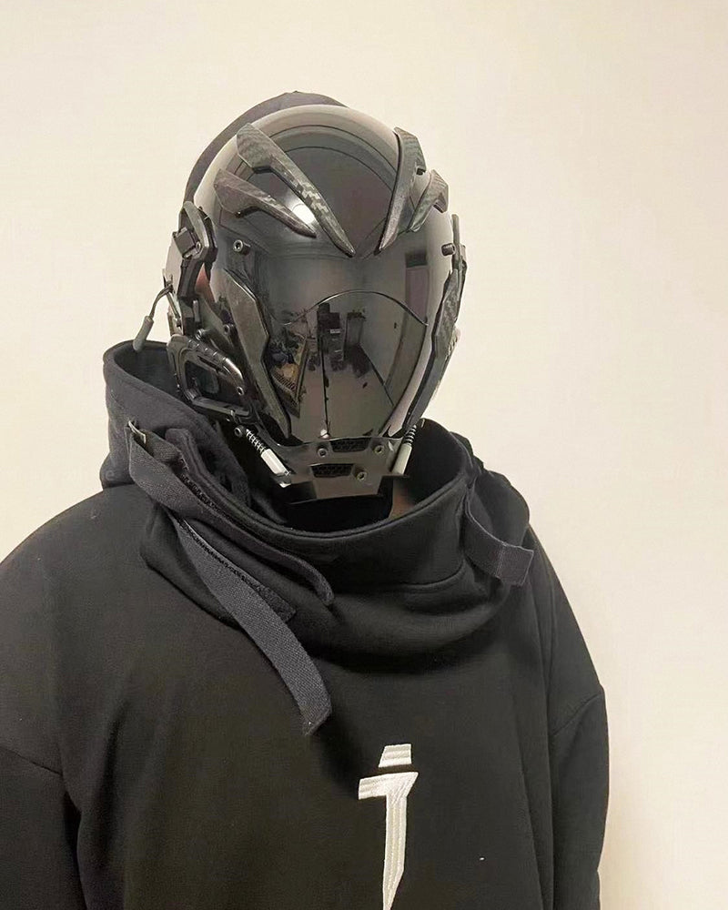 Party Music Festival Cyberpunk Helmet Mask