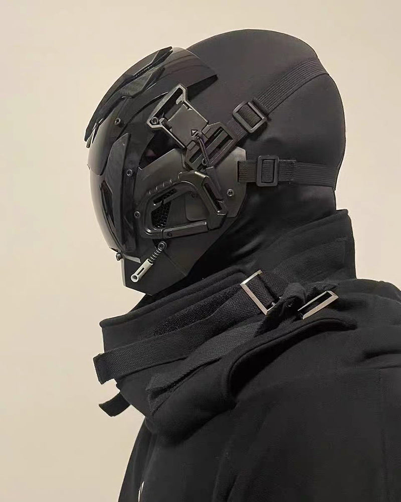 Party Music Festival Cyberpunk Helmet Mask