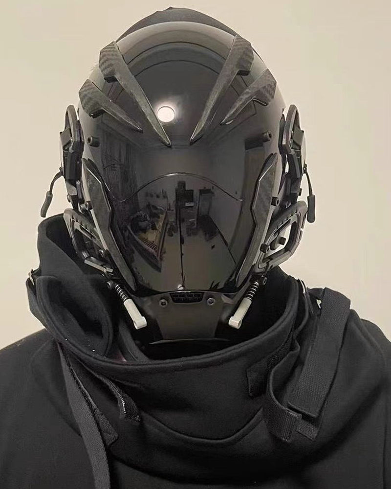 Party Music Festival Cyberpunk Helmet Mask