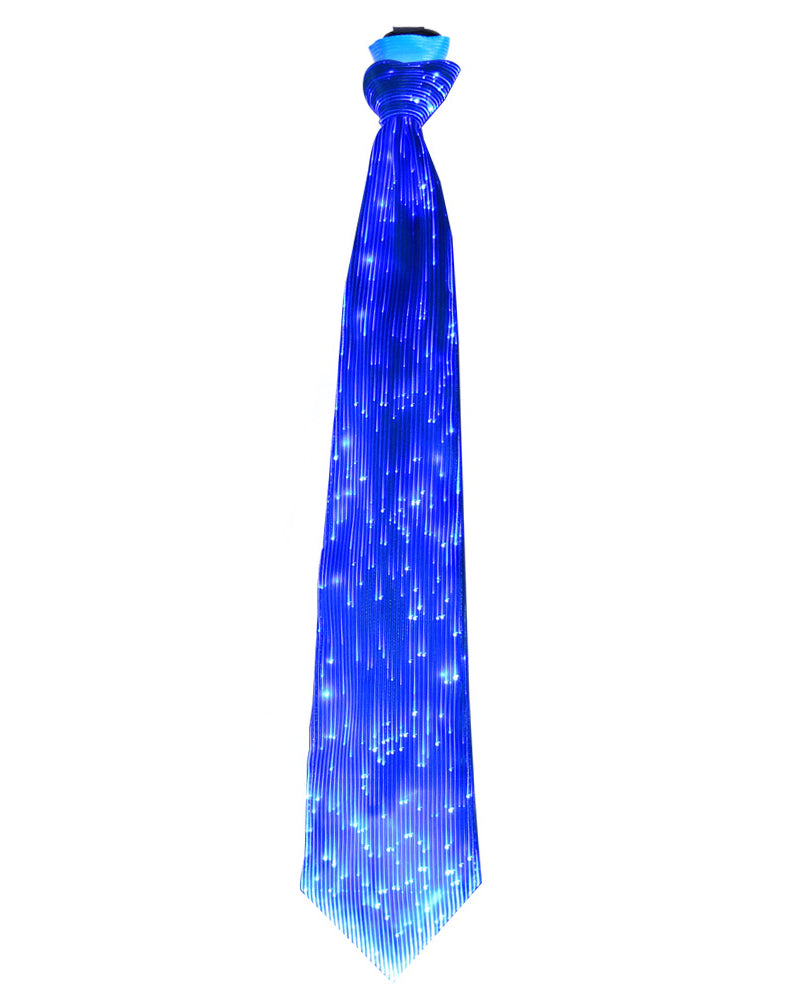 Cyberpunk Rave Clothing Luminous Necktie