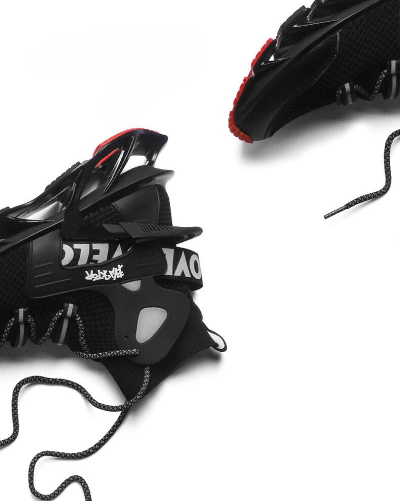 Cyberpunk Reflective Blade Sneakers