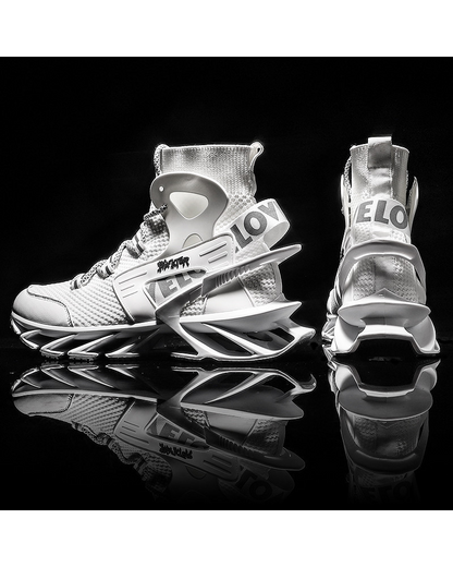 Cyberpunk Reflective Blade Sneakers