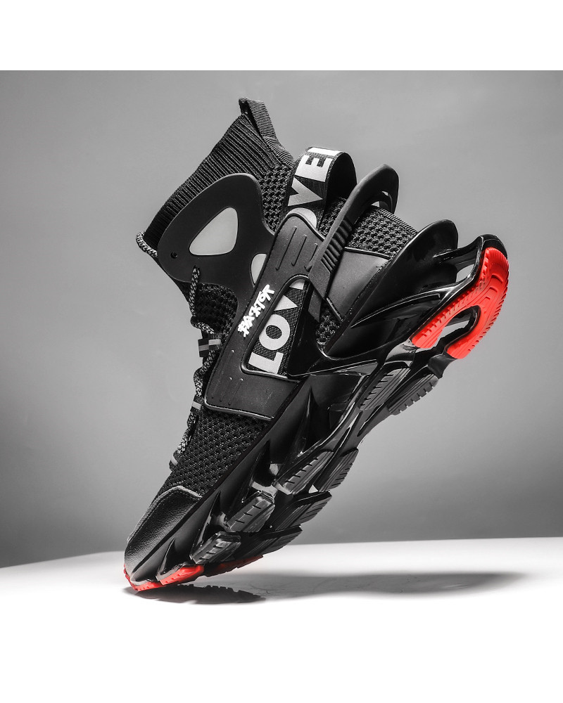 Cyberpunk Reflective Blade Sneakers