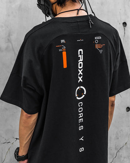 black shirt,Techwear T-shirts,Techwear Shirt,mens black tees,cargo t-shirt men&