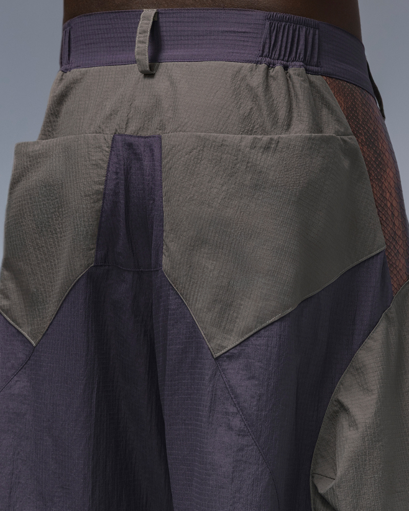 XIPHEVIL Cyberpunk Street-Style Star Arc Cocoon Pocket Shorts - Men