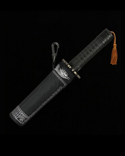 Cyberpunk Techwear Mini Katana Umbrella