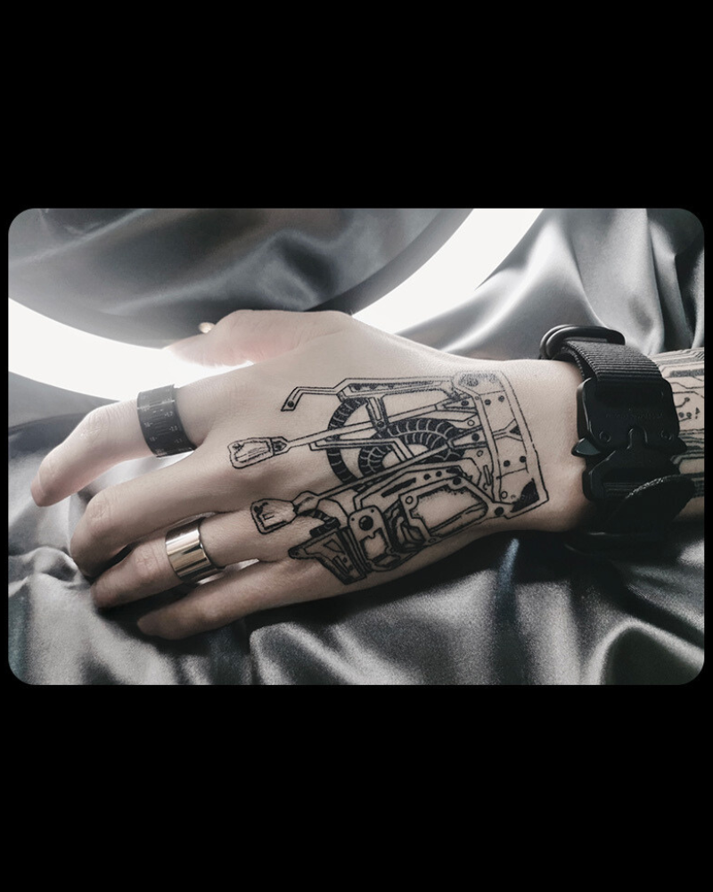 tattoos,hand tattoos,temporary tattoos,forearm tattoos,neck tattoos,finger tattoos,arm tattoos,couple tattoos,sleeve tattoos,tattoos ideas,japanese tattoos,juice tattoos,black tattoos,samurai tattoos,Cyberpunk Tattoo
