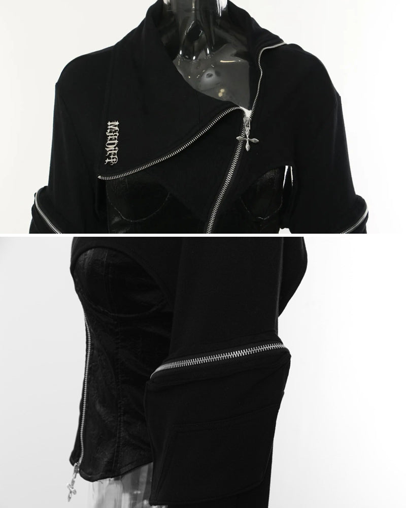 Cyberpunk Adjustable Irregular Top