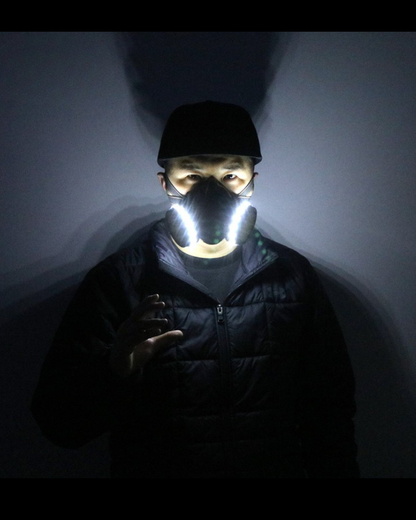 Cyberpunk Bar DJ Party LED Colorful Mask
