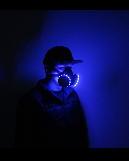 Cyberpunk Bar DJ Party LED Colorful Mask
