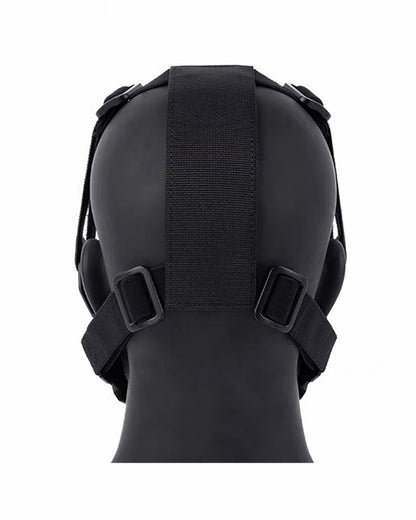 Cyberpunk Breathable Silicone Mechanic Cosplay Half Face Mask