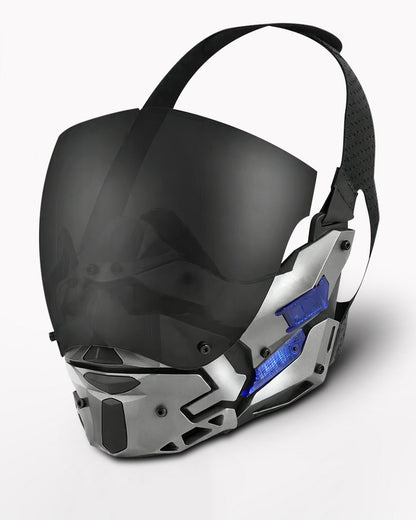 Cyberpunk Futuristic Cosplay Half Face Mask
