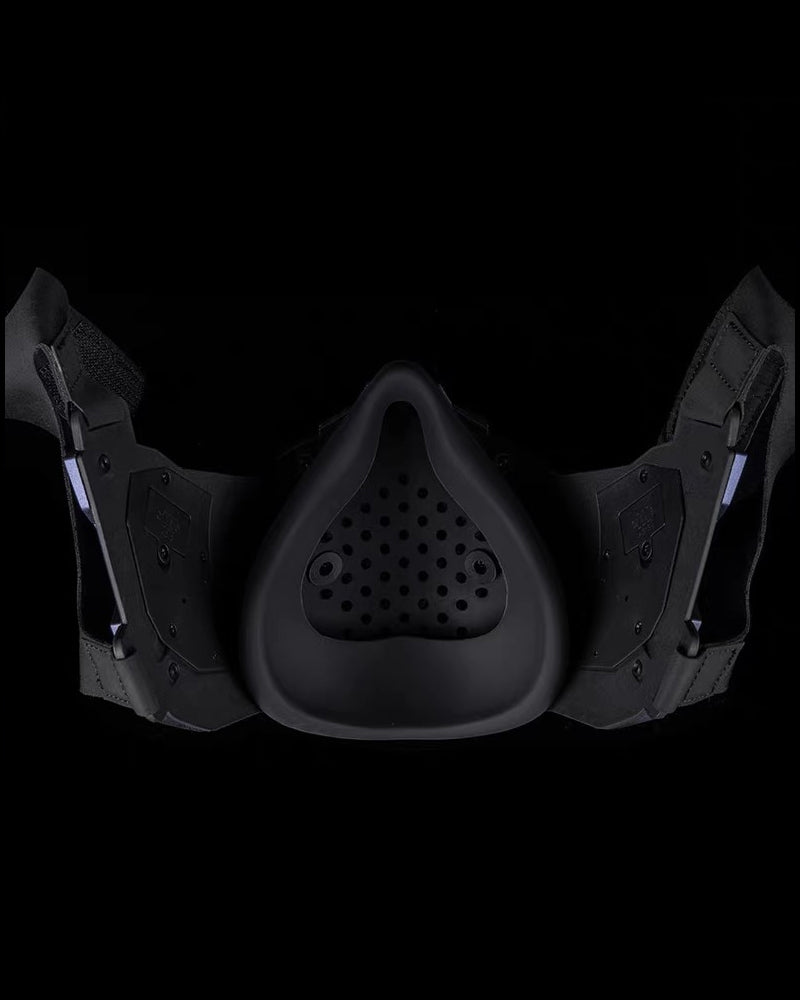Cyberpunk Futuristic Cosplay Half Face Mask