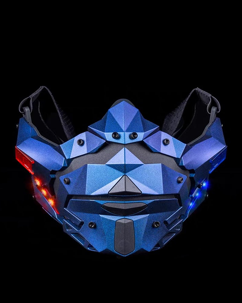 Cyberpunk Futuristic Cosplay Half Face Mask
