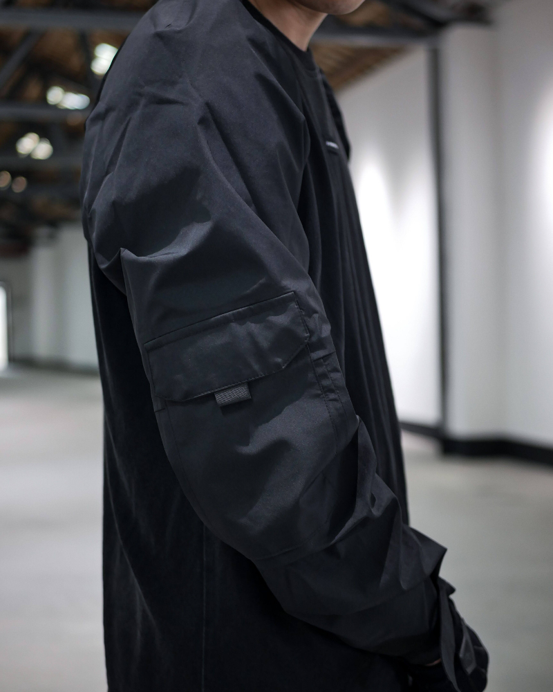Cyberpunk Functional Waterproof Detachable Sleeves Jacket