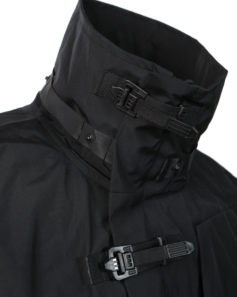 Cyberpunk Functional Waterproof Detachable Sleeves Jacket