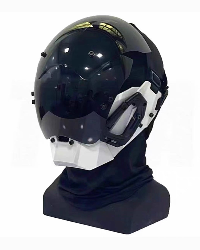 Cyberpunk Futuristic Mechanical Cosplay Full Face Mask