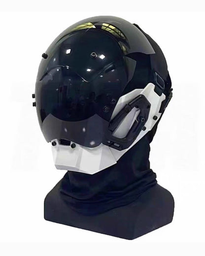 Cyberpunk Futuristic Mechanical Cosplay Full Face Mask