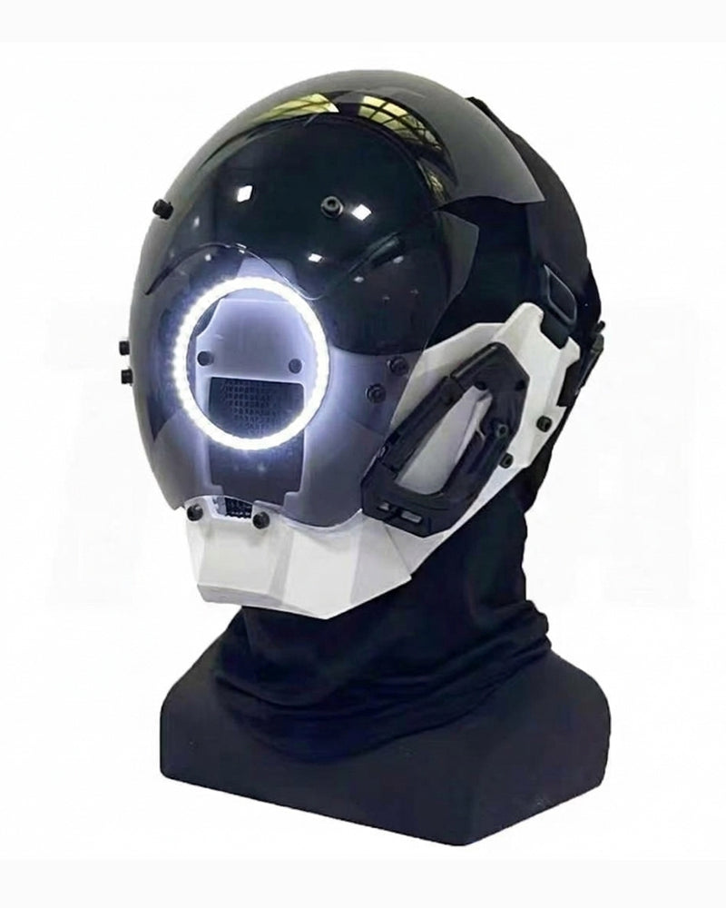 Cyberpunk Futuristic Mechanical Cosplay Full Face Mask