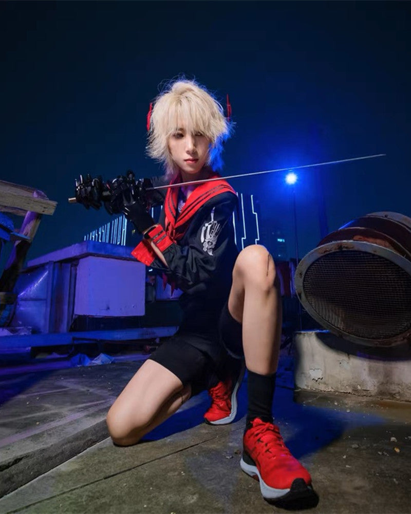 Cyberpunk Mechanical Knight Hand Gloves