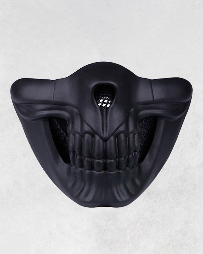 Cyberpunk Skull Futuristic Cosplay Face Mask