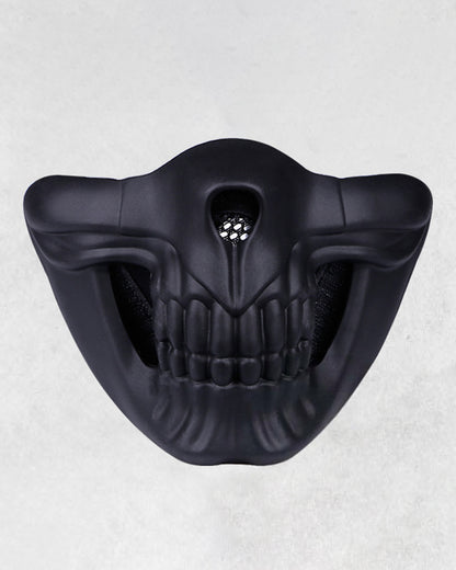 Cyberpunk Skull Futuristic Cosplay Face Mask