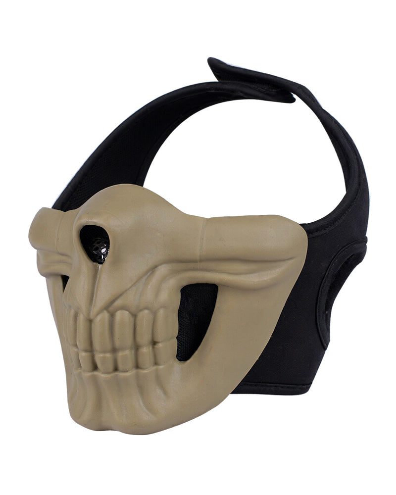 Cyberpunk Skull Futuristic Cosplay Face Mask