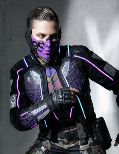 Cyberpunk Cosplay Half Face Mask