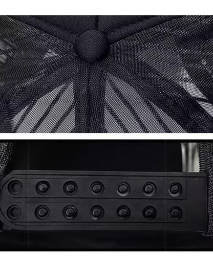 Cyberpunk Mech-Horn Tactical Cap Mask Hand Armor