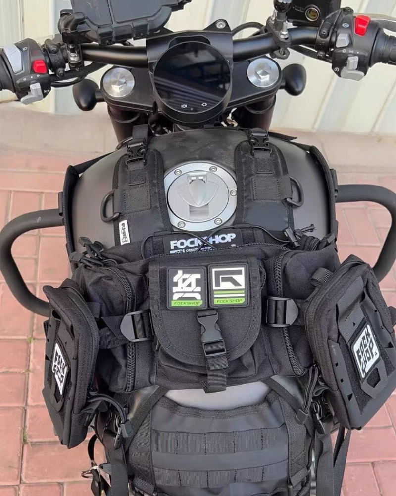 Cyberpunk Futuristic Sling Chest Bag