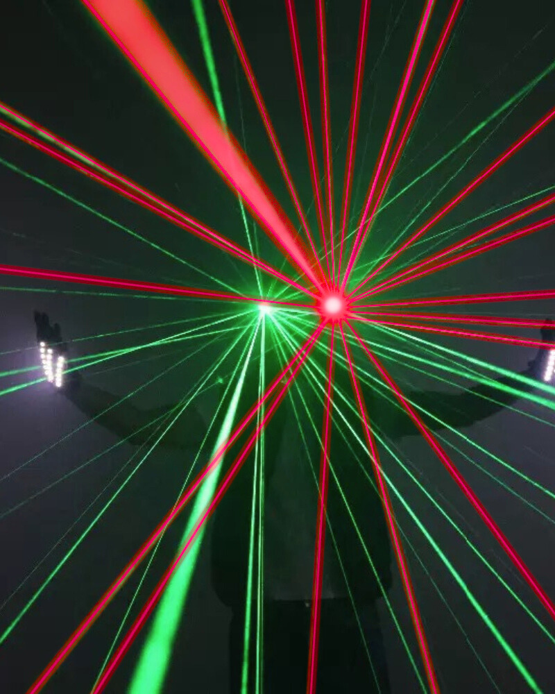 Cyberpunk Laser Rave Glasses|Sunglasses With Lasers