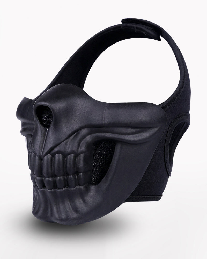 Cyberpunk Skull Futuristic Cosplay Face Mask