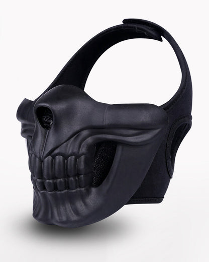 Cyberpunk Skull Futuristic Cosplay Face Mask