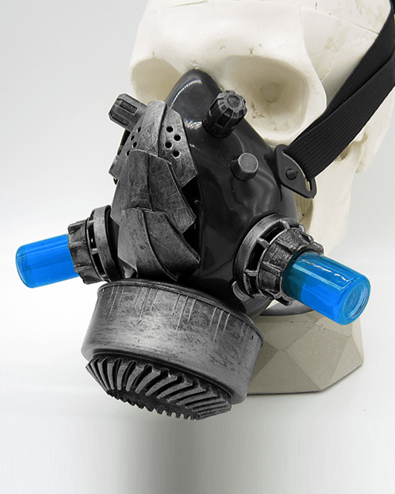 Cyberpunk Steampunk Glow Goggles And Mask (Sold Separately)