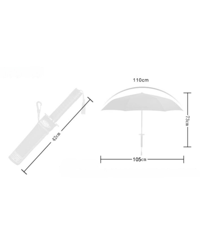 Cyberpunk Techwear Mini Katana Umbrella