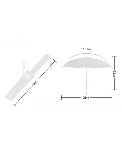 Cyberpunk Techwear Mini Katana Umbrella