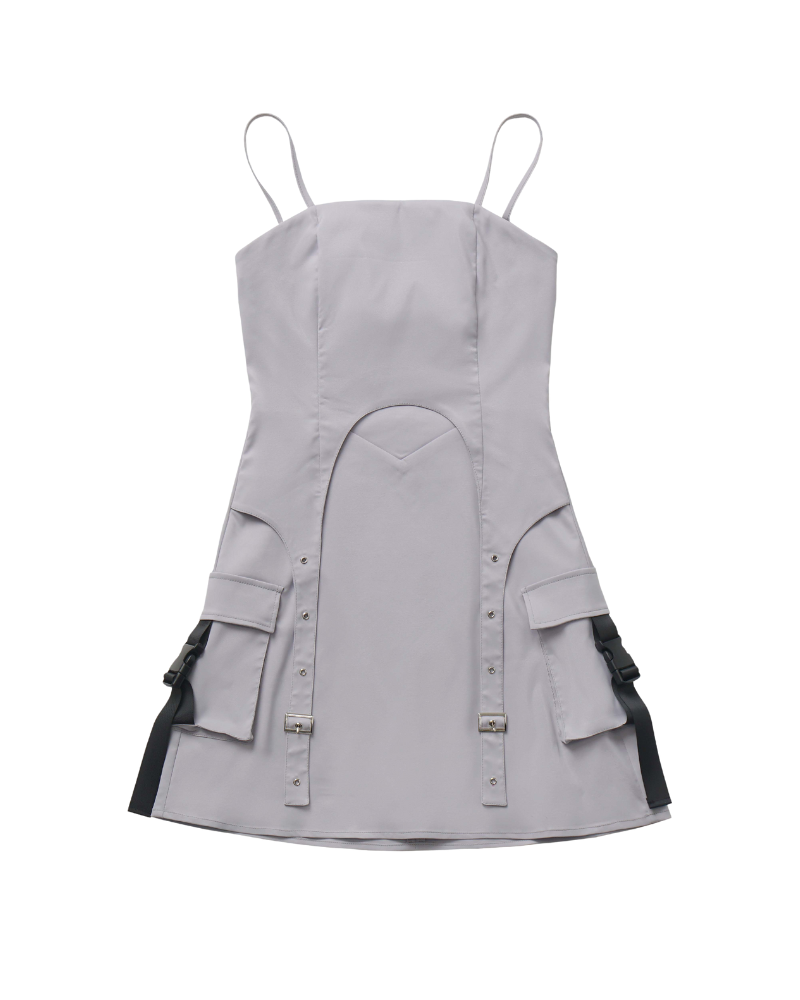 Sirius Future Warrior Cargo Skirt Jacket Shorts Set (Sold Separately)