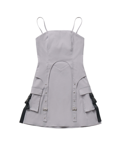 Sirius Future Warrior Cargo Skirt Jacket Shorts Set (Sold Separately)