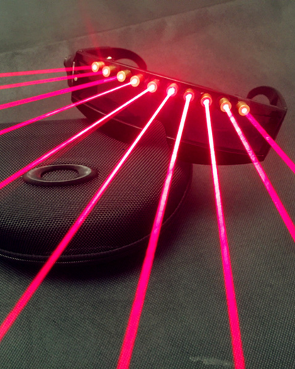 DJ Performance LED Rave Laser Glasses