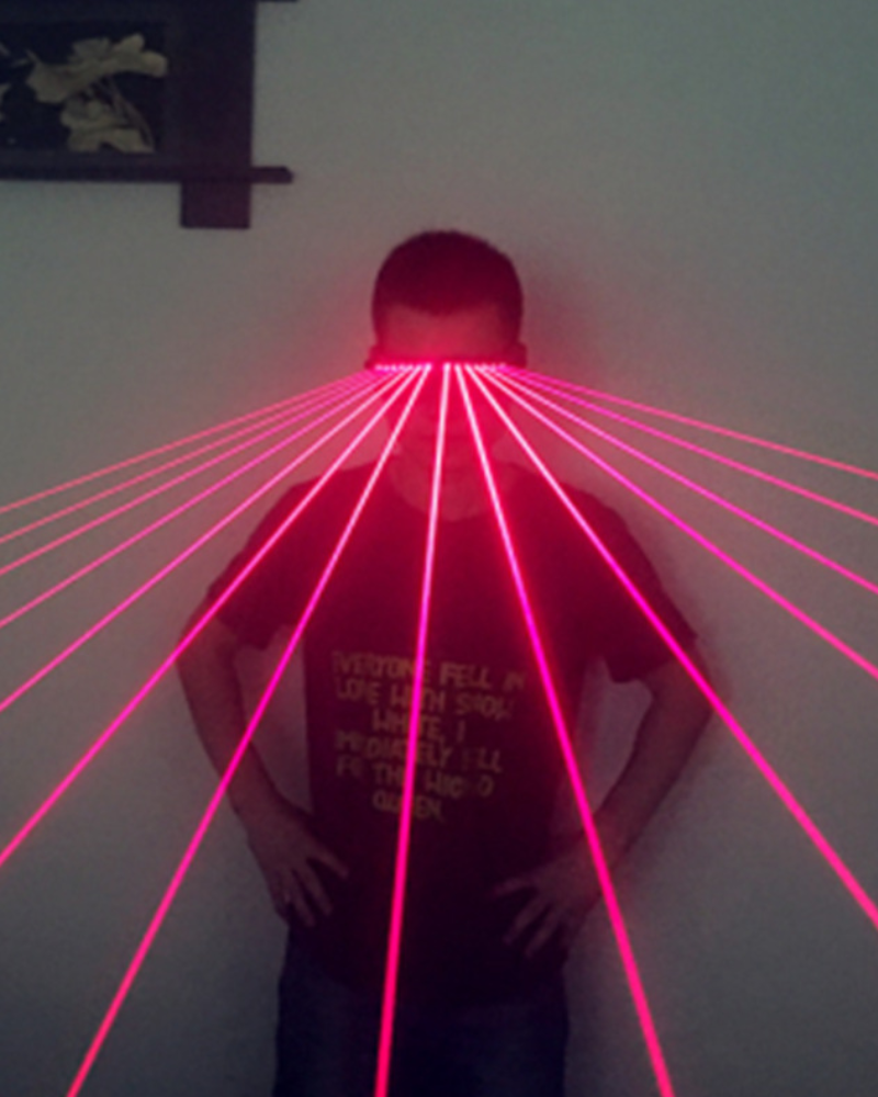 DJ Performance LED Rave Laser Glasses