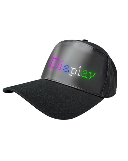 Dance Miracle Cyberpunk LED Display Cap ( Customizable Text And Image Available)