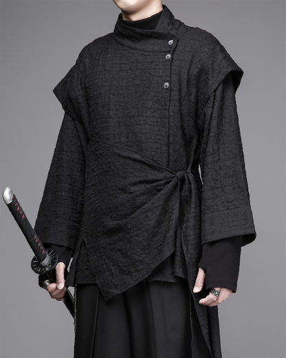 Dark Yamamoto Asymmetrical Robe Shirt
