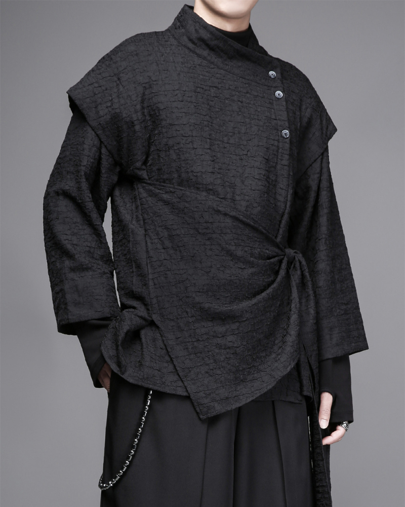 Dark Yamamoto Asymmetrical Robe Shirt