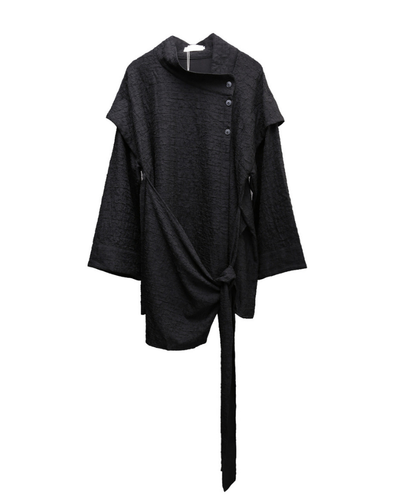 Dark Yamamoto Asymmetrical Robe Shirt