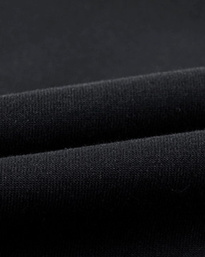 Dark-style Functional Crew Neck Long-sleeved Sweatshirt